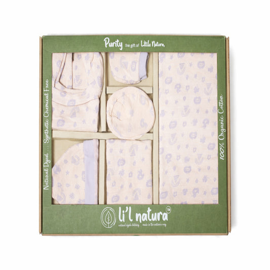 ORIGAMI - GIFT SET (JUMPEE FRILLED) - YELLOW + PINK - GIRL - 0-3 M | LITTLE NATURA