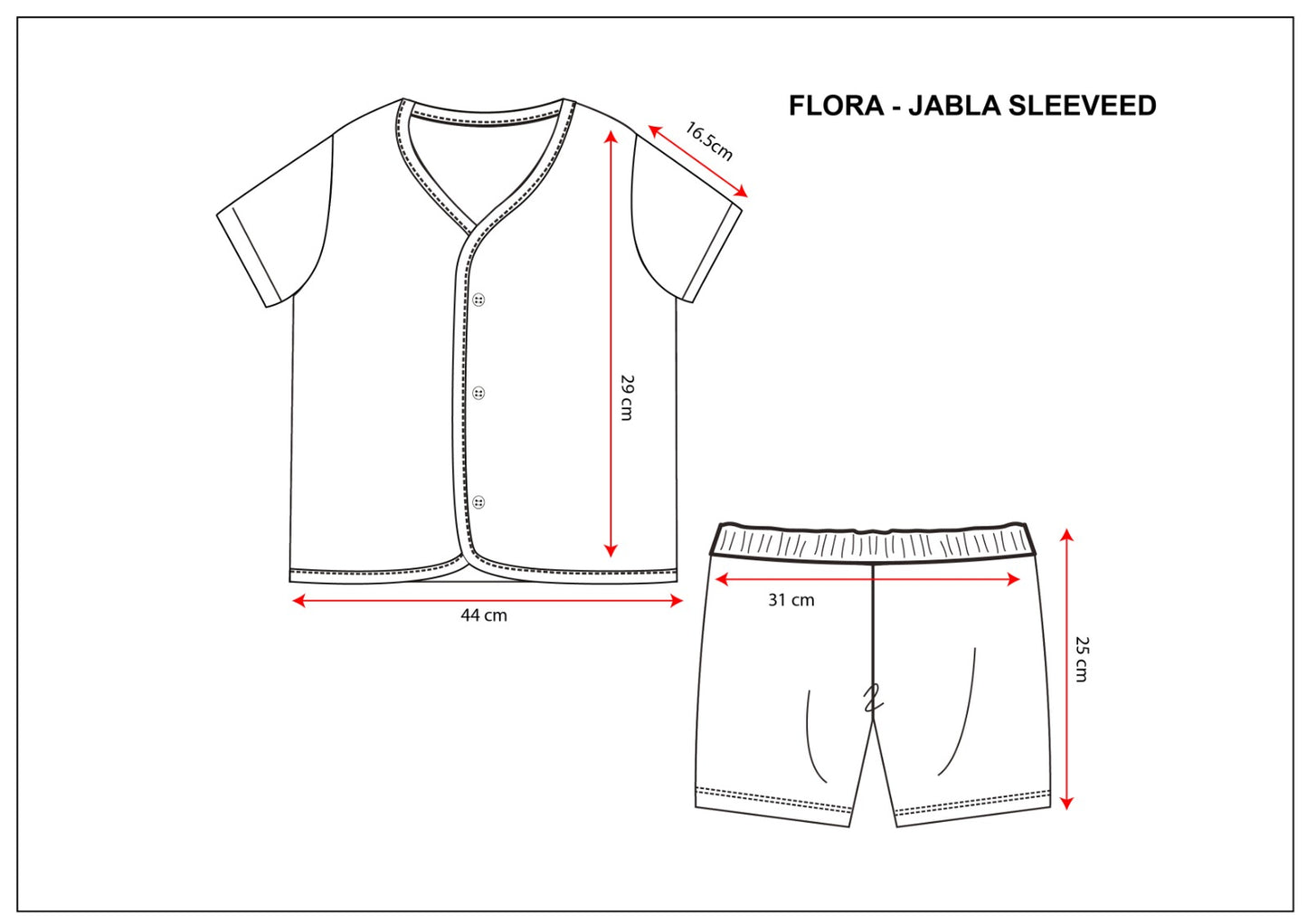 FLORA - BABY SET (SLEEVED) - TECOMA YELLOW - UNISEX - 0-3 M | LITTLE NATURA