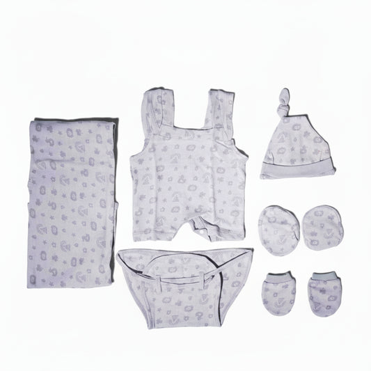 ORIGAMI - GIFT SET (JUMPEE FRILLED) - PINK + LILAC - GIRL - 0-3 M | LITTLE NATURA