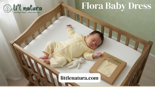 Flora Baby Dresses: A Natural Dyed Baby Dress for Soft, Safe Comfort