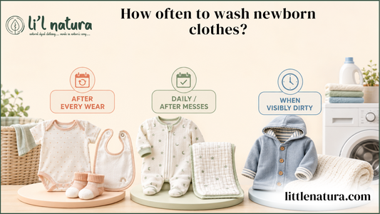 How often to wash newborn clothes