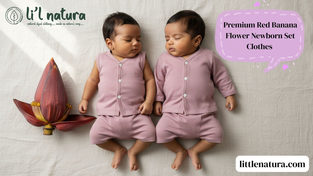 Premium Red Banana Flower Newborn Set Clothes Every Parent Will Love