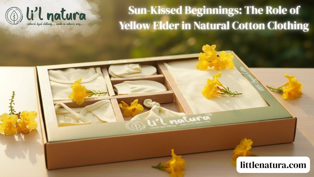 Sun-Kissed Beginnings: The Role of Yellow Elder in Natural Cotton Clothing