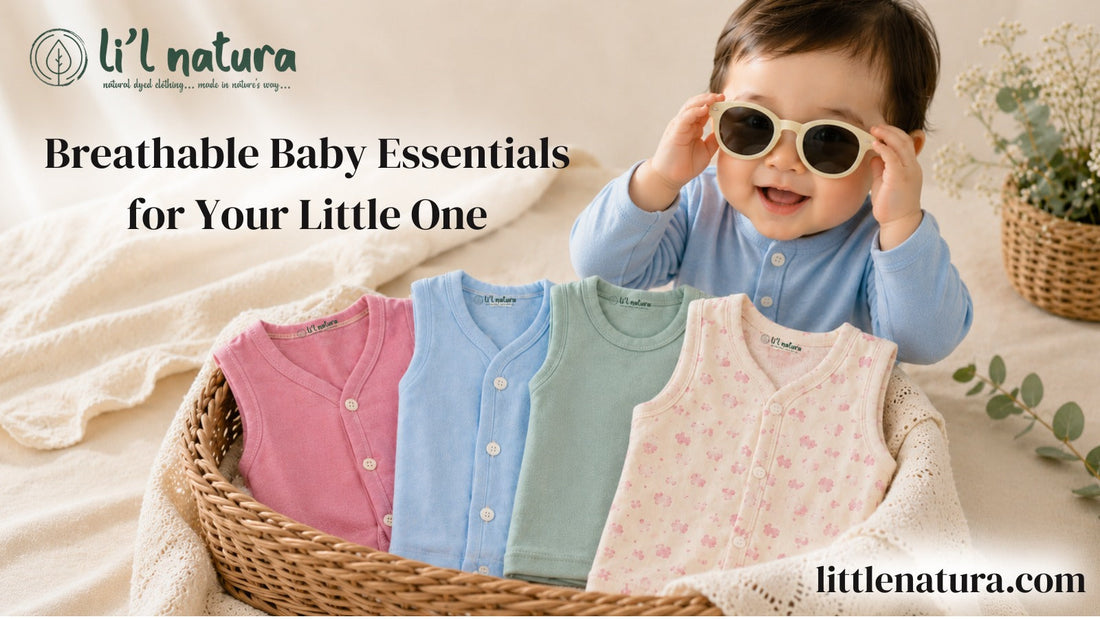 Breathable Baby Clothes | Newborn Essentials | Little Natura