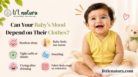 Can Your Baby's Mood Depend on Their Clothes? Why Plant-Dyed Baby Clothes Matter