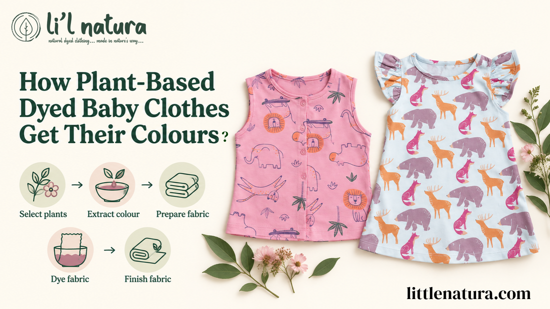 From Plants to Wardrobes: How Plant-Based Dyed Baby Clothes Get Their Colours?