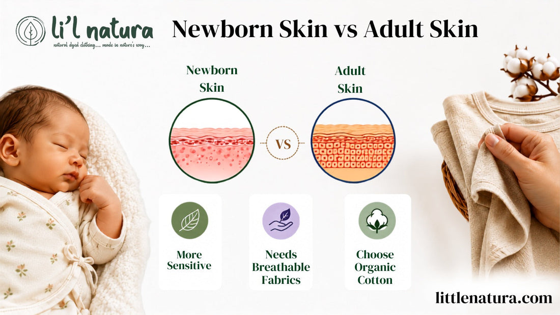 new born skin vs adult skin