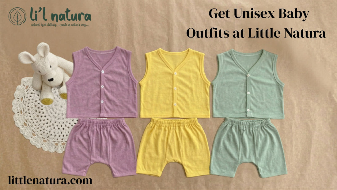 Trendy Unisex Baby Clothes for Summer | Little Natura