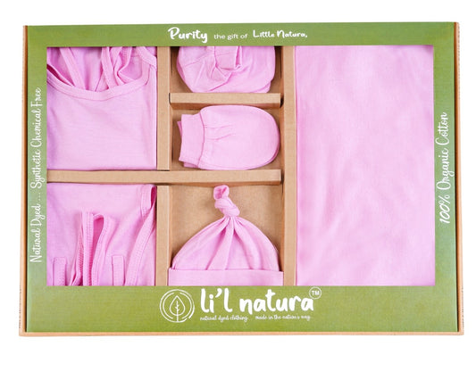 NATURE's 12 - GIFT SET (SHL. LACE) - LILY BABY PINK