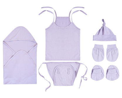 NATURE's 12 - GIFT SET (SHL. LACE) - MUSA PURPLE - UNISEX - 0-3 M