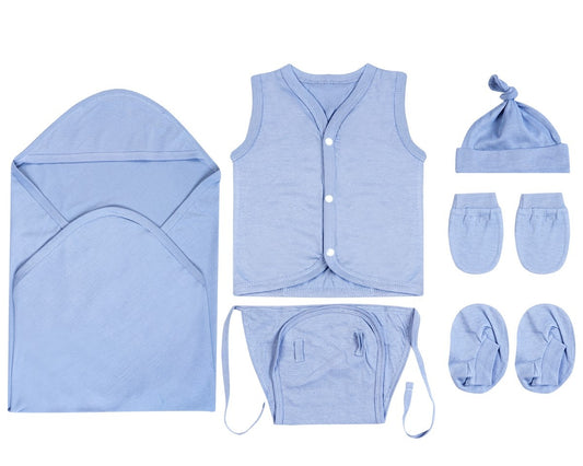 NATURE's 12 - GIFT SET (FRONT OPEN) - CLITORIA BLUE - UNISEX - 0-3 M