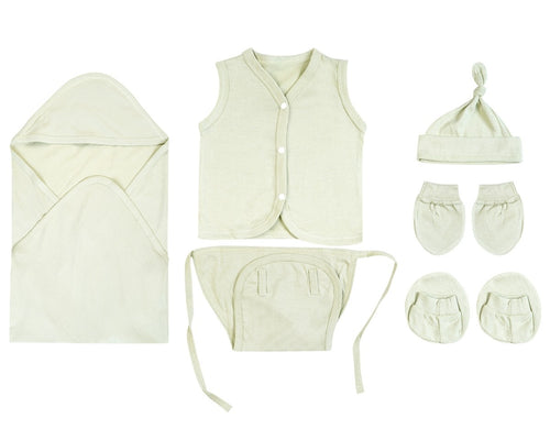 NATURE's 12 - GIFT SET (FRONT OPEN) - ECLIPTA GREEN - UNISEX - 0-3 M | LITTLE NATURA