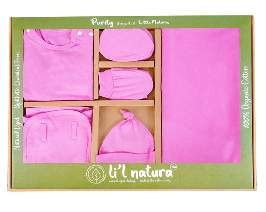 NATURE's 12 - GIFT SET (SHL. BUTTON) - LILY PINK