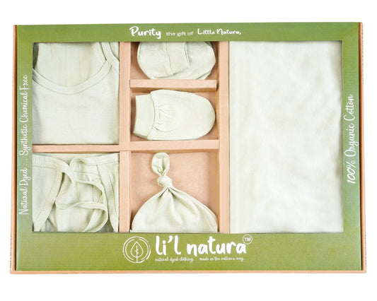 NATURE's 12 - GIFT SET (SHL. LACE) - ECLIPTA GREEN