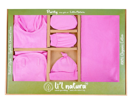 NATURE's 12 - GIFT SET (SHL. LACE) - LILY PINK