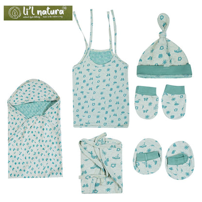 ORIGAMI - GIFT SET (SHL. LACE) -TECOMA YELLOW + ECLIPTA GREEN | LITTLE NATURA