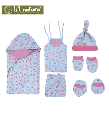 ORIGAMI - GIFT SET (SHL. LACE) - CLITORIA BLUE + RUBIA MAJENTA | LITTLE NATURA