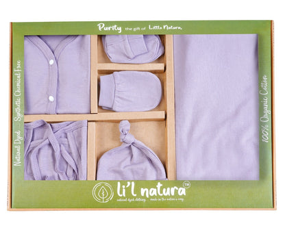 NATURE's 12 - GIFT SET (FRONT OPEN) - MUSA PURPLE | LITTLE NATURA