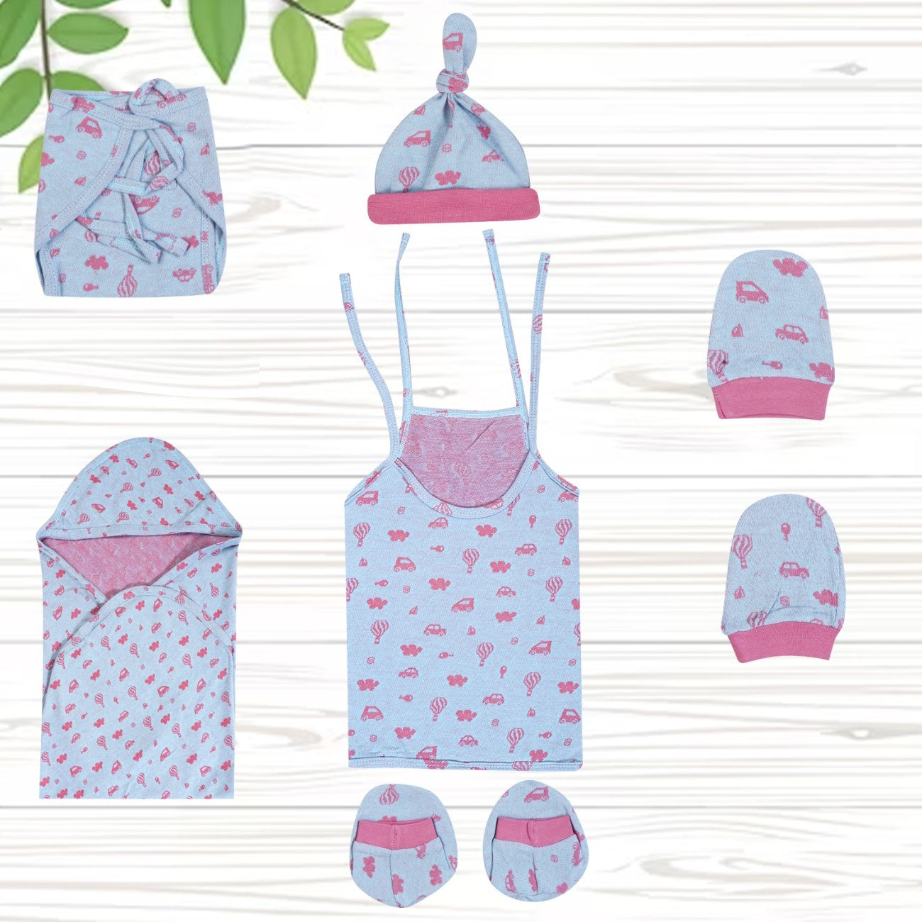 ORIGAMI - GIFT SET (SHL. LACE) - CLITORIA BLUE + RUBIA MAJENTA | LITTLE NATURA