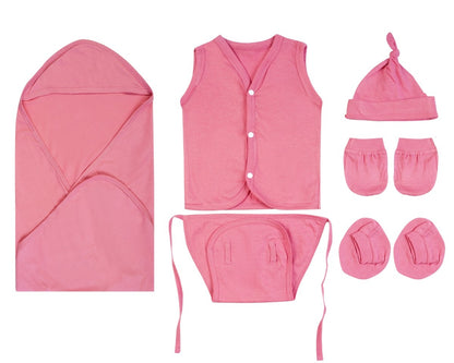 NATURE's 12 - GIFT SET (FRONT OPEN) - RUBIA MAJENTA - UNISEX - 0-3 M | LITTLE NATURA
