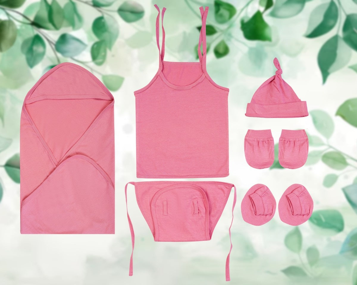 NATURE's 12 - GIFT SET (SHL. LACE) - RUBIA MAJENTA - UNISEX - 0-3 M