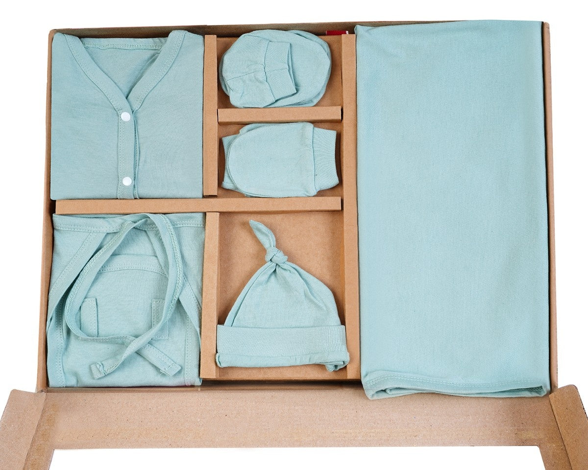 NATURE's 12 - GIFT SET (FRONT OPEN) - CLITORIA AQUA - UNISEX - 0-3 M