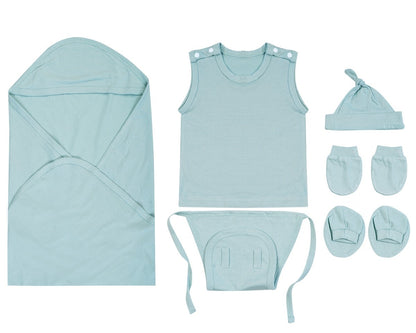 NATURE's 12 - GIFT SET (SHL. BUTTON) - CLITORIA AQUA - UNISEX - 0-3 M