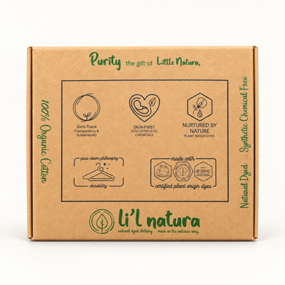 NATURE's 12 - GIFT SET (FRONT OPEN) - ECLIPTA GREEN - UNISEX - 0-3 M | LITTLE NATURA