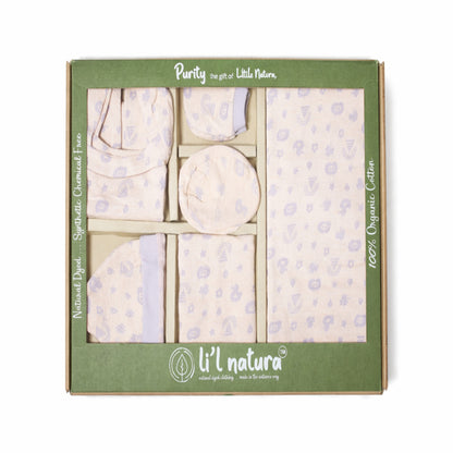 ORIGAMI - GIFT SET (JUMPEE FRILLED) - YELLOW + PINK - GIRL - 0-3 M | LITTLE NATURA