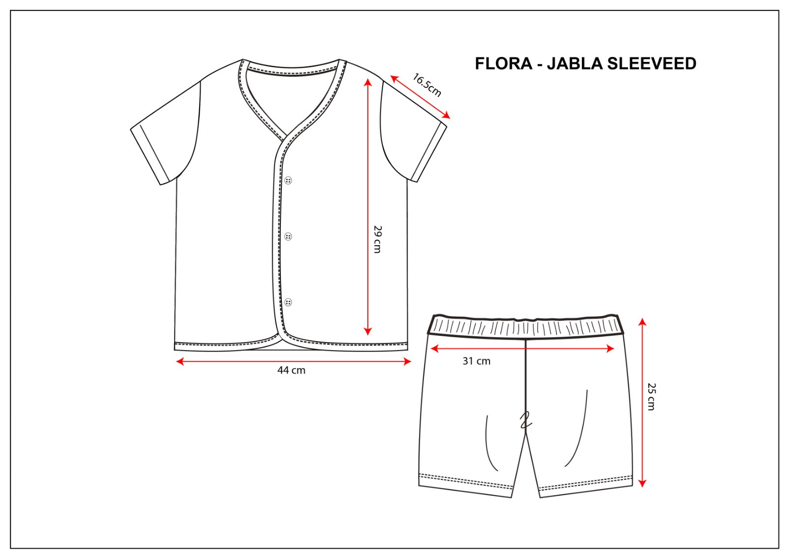 FLORA - BABY SET (SLEEVED) - TECOMA YELLOW - UNISEX - 0-3 M | LITTLE NATURA
