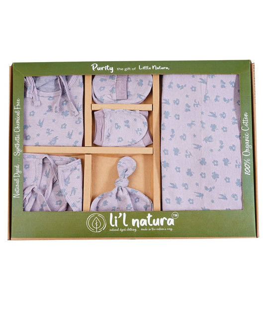 ORIGAMI - GIFT SET (FRONT OPEN) - MUSA PURPLE + CHARCOAL GREY