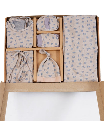 ORIGAMI - GIFT SET (SHL. LACE) - LILY PINK + CHARCOAL GREY | LITTLE NATURA