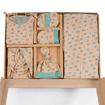 ORIGAMI - GIFT SET (SHL. LACE) - MARIGOLD ORANGE + ECLIPTA GREEN | LITTLE NATURA