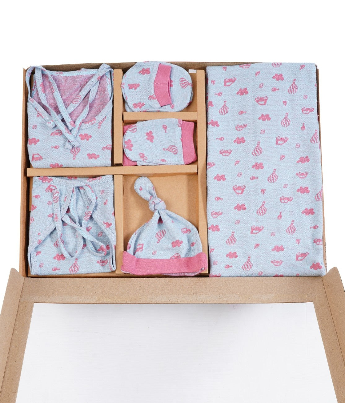 ORIGAMI - GIFT SET (SHL. LACE) - CLITORIA BLUE + RUBIA MAJENTA | LITTLE NATURA