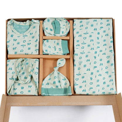 ORIGAMI - GIFT SET (SHL. BUTTON) - TECOMA YELLOW + ECLIPTA GREEN