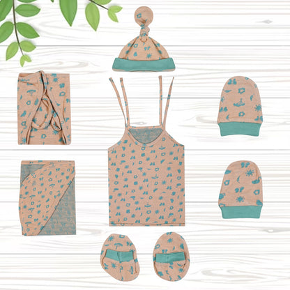 ORIGAMI - GIFT SET (SHL. LACE) - MARIGOLD ORANGE + ECLIPTA GREEN | LITTLE NATURA
