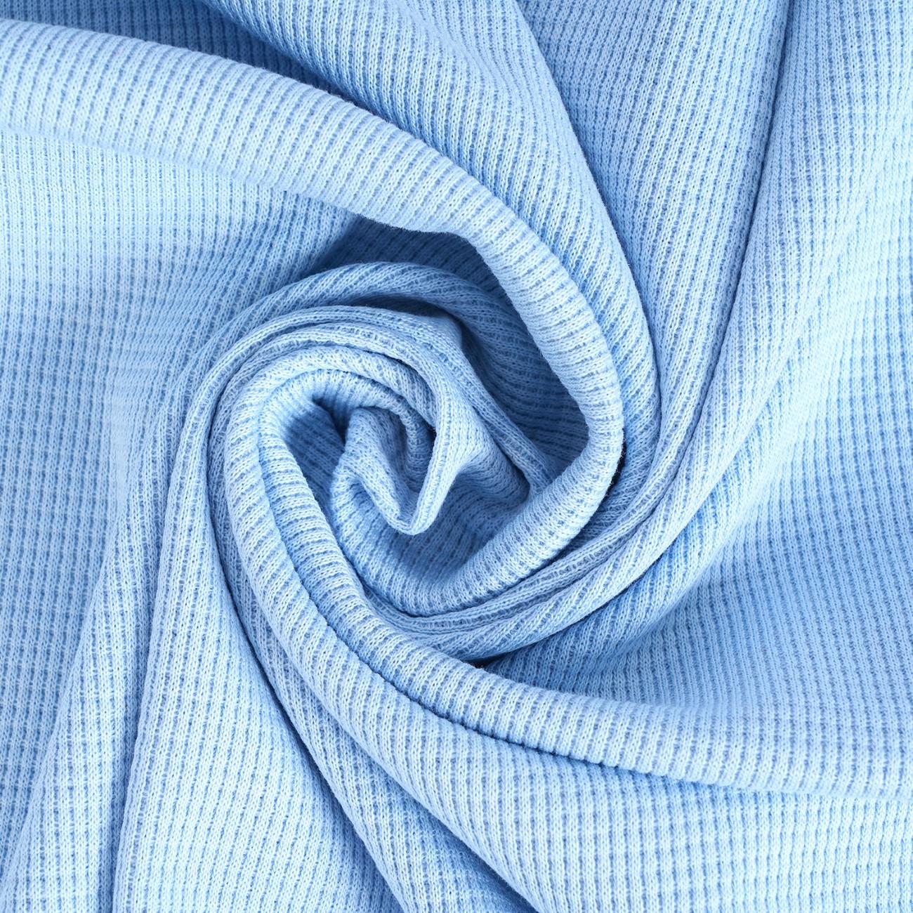 FLORA - WAFFLE TOWEL - CLITORIA BLUE