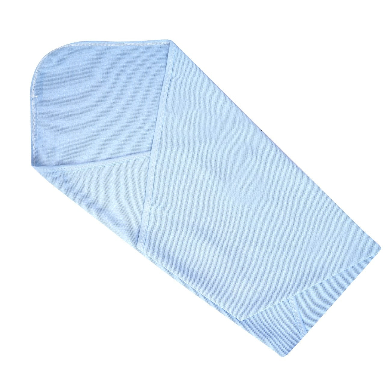 FLORA - WAFFLE TOWEL - CLITORIA BLUE