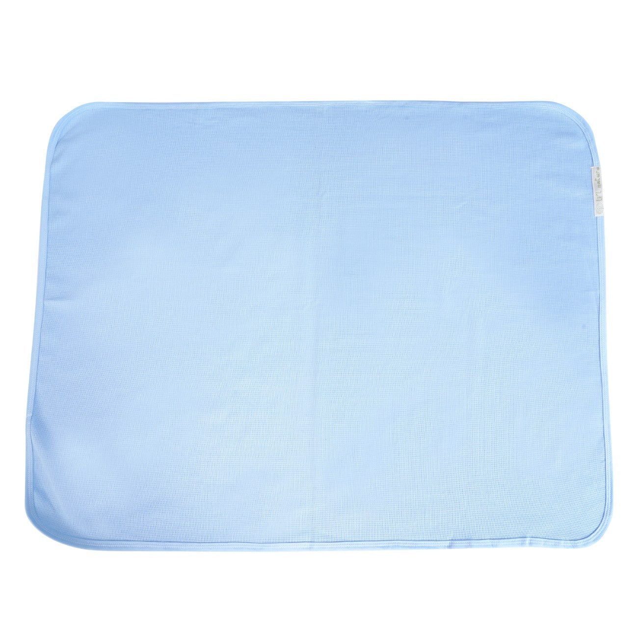 FLORA - WAFFLE TOWEL - CLITORIA BLUE