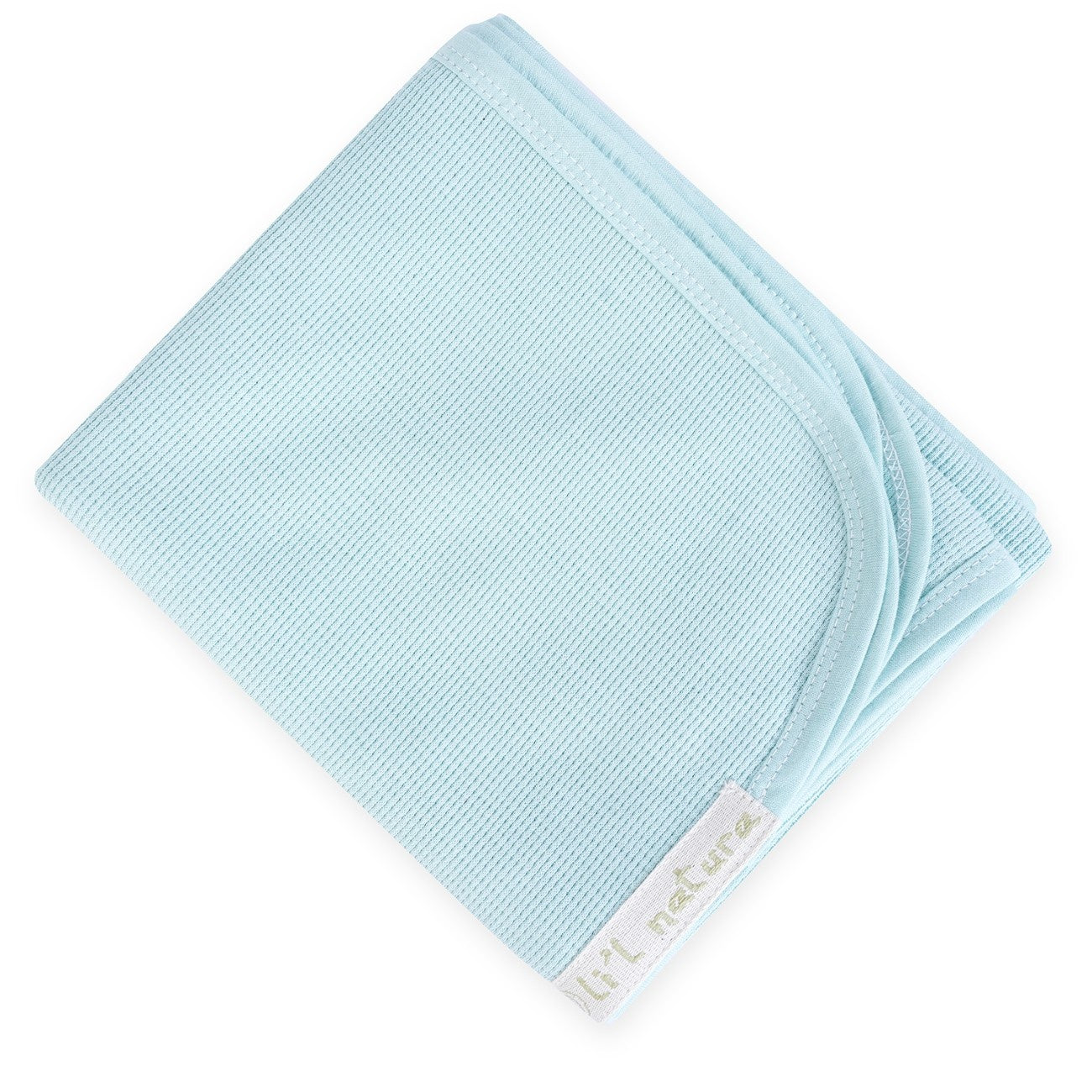FLORA - WAFFLE TOWEL - ECLIPTA GREEN | LITTLE NATURA