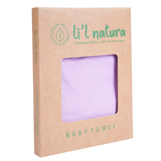 FLORA - WAFFLE TOWEL - MUSA PURPLE