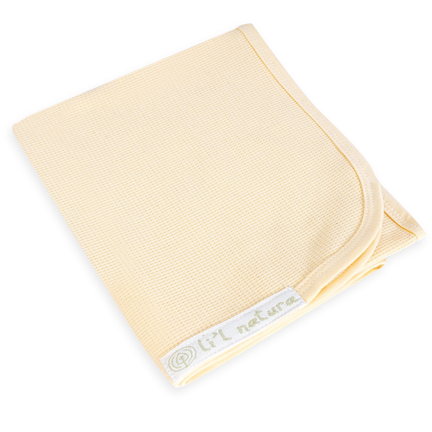 FLORA - WAFFLE TOWEL - TECOMA YELLOW | LITTLE NATURA