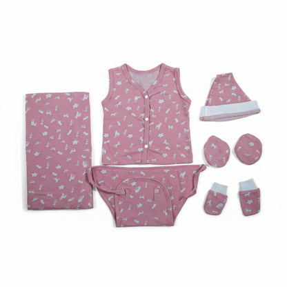 ORIGAMI - GIFT SET (FRONT OPEN) - BLUE + GREY - UNISEX - 0-3 M | LITTLE NATURA