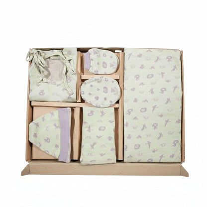 ORIGAMI - GIFT SET (SHL. LACE) - PURPLE + LILAC - UNISEX - 0-3 M | LITTLE NATURA