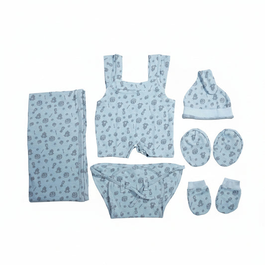 3 ORIGAMI - GIFT SET (JUMPEE FRILLED) - BLUE + PURPLE - GIRL - 0-3 M