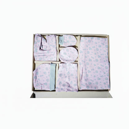 ORIGAMI - GIFT SET (JUMPEE FRILLED) - PINK + MAGENTA - GIRL - 0-3 M | LITTLE NATURA