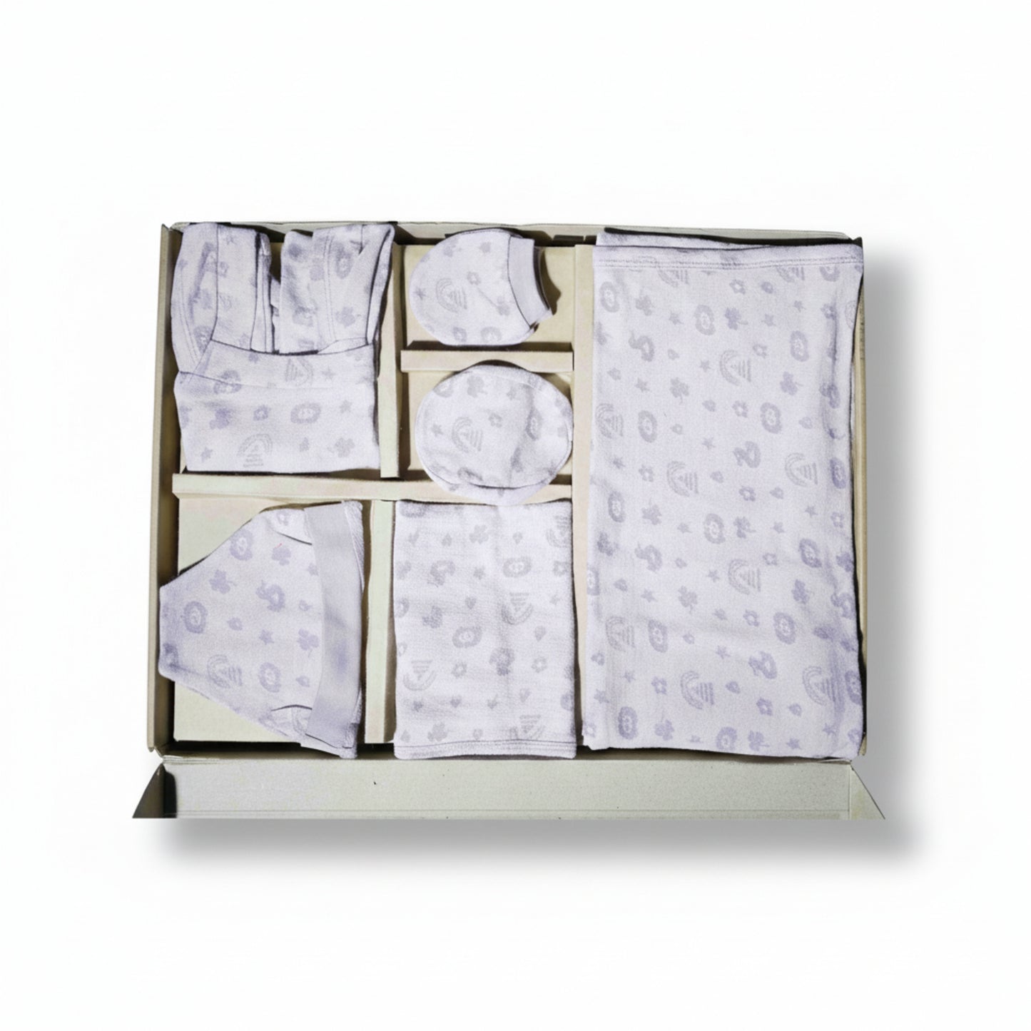 ORIGAMI - GIFT SET (JUMPEE FRILLED) - PINK + LILAC - GIRL - 0-3 M | LITTLE NATURA