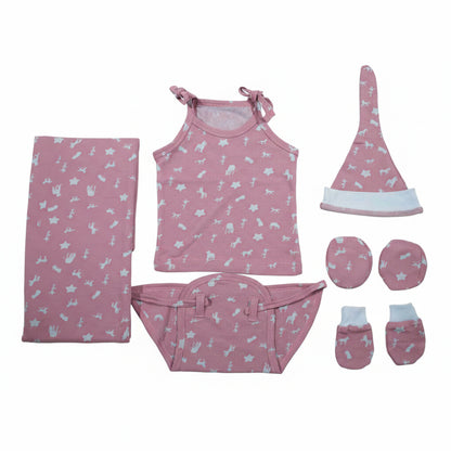 ORIGAMI - GIFT SET (SHL. LACE) - MAGENTA + BLUE - UNISEX - 0-3 M | LITTLE NATURA