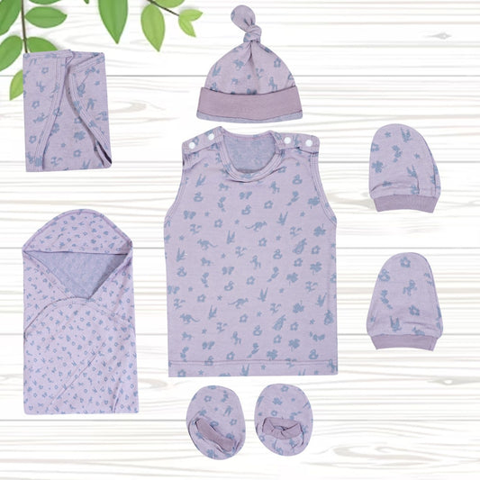 ORIGAMI - GIFT SET (SHL. BUTTON) - MUSA PURPLE + CHARCOAL GREY