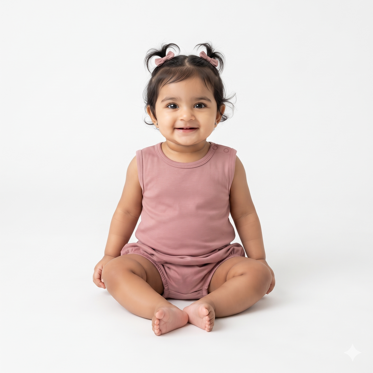 NATURE's 12 - GIFT SET (SHL. BUTTON) - RUBIA MAJENTA - UNISEX - 0-3 M | LITTLE NATURA